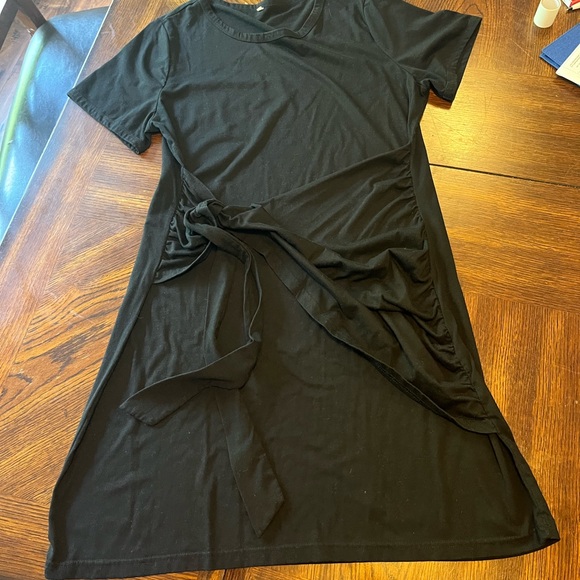 Cotton dress BLACK - Picture 6 of 9